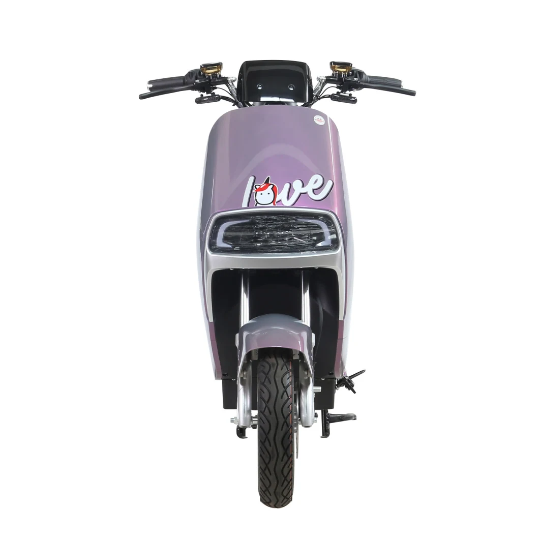 High-Quality Spacious Substantial 2000W Max Speed 50km/H and Max Range 85km Vespa Two Sets of 70V35ah Low-Carbon Electric Motorcycle Control System LED Light