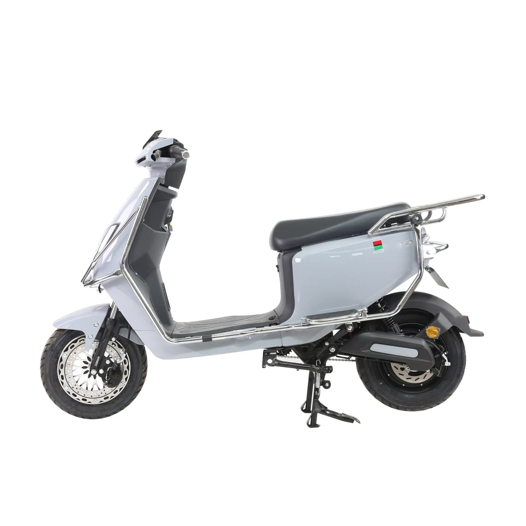 1500W Max Speed 50km/H and Max Range 90km Vespa Two Sets of 70V35ah Low-Carbon Electric Motorcycle Control System LED Light E-Scooter Fond Girl