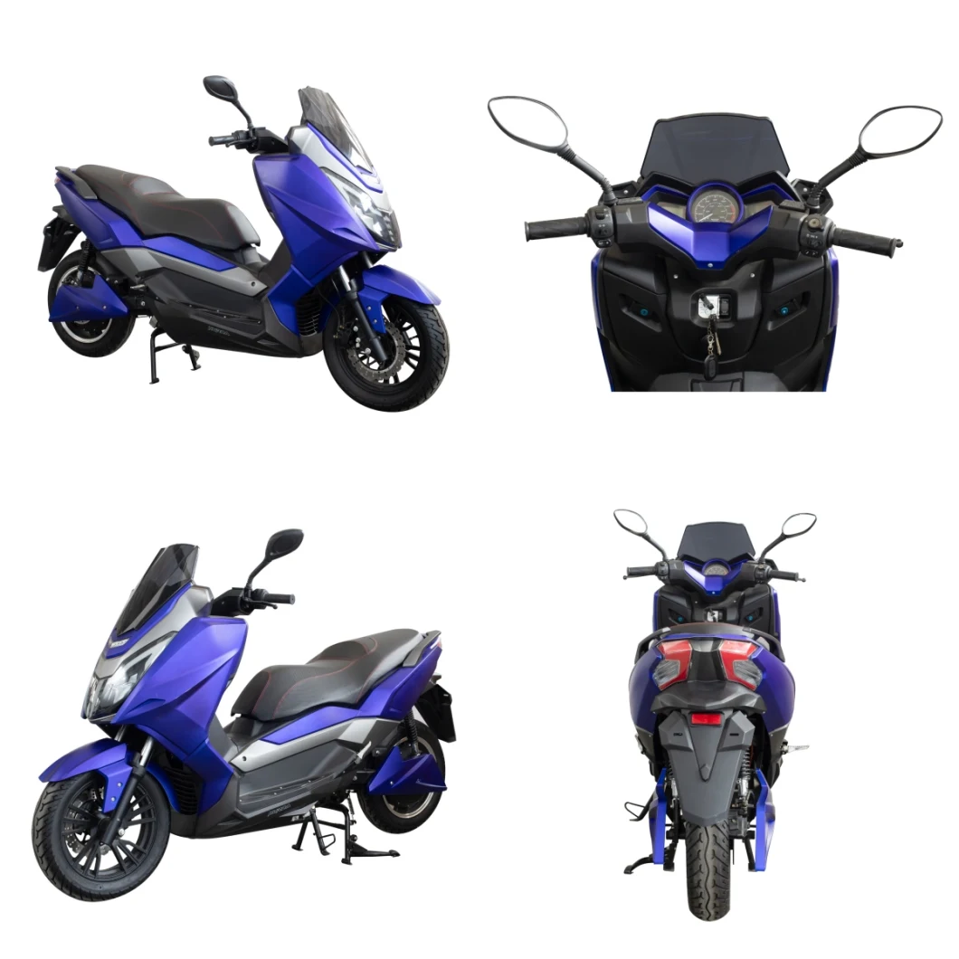 Wholesale China New Design EEC Removable Electric Scooter, High Speed Powerful 5000W Motor Electric Motorcycle, Adult Big Size Moped Bike, Electric Vehicle