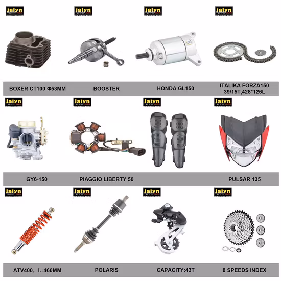 El cilindro de la motocicleta de los recambios de la motocicleta de las piezas de la motocicleta de Jalyn cabe para Gy6 50 50cc